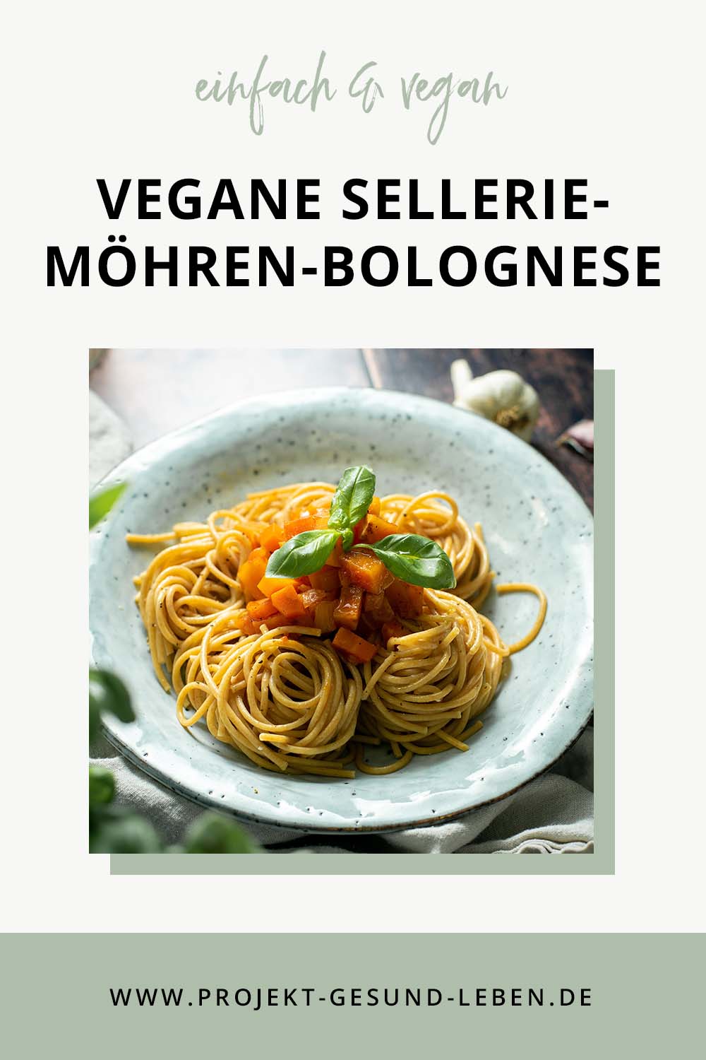 Rezept Vegane Spaghetti Bolognese Mit M Hren Und Sellerie Projekt