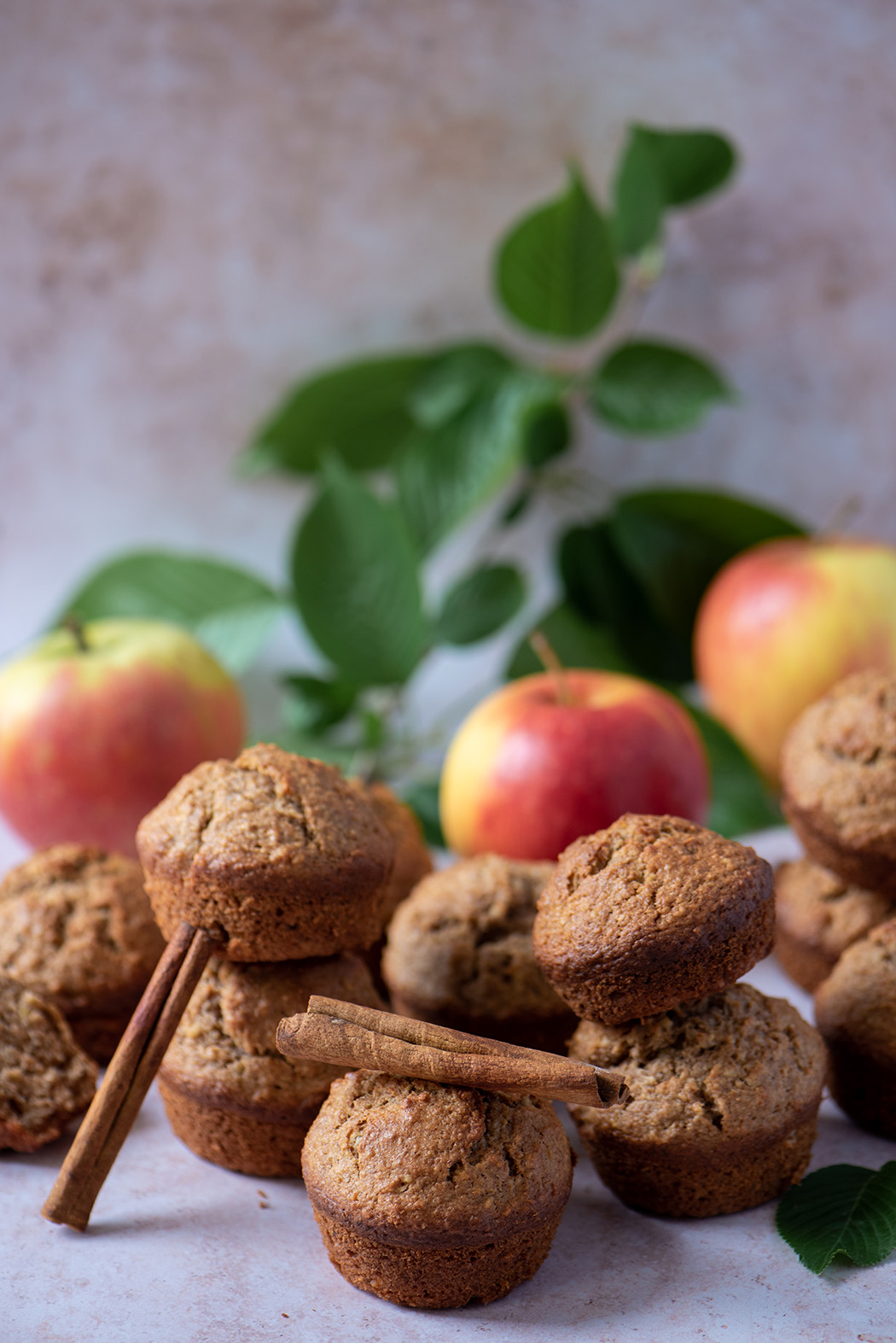 Zuckerfreie Muffins» lecker und gesund mit Apfel &amp; Zimt