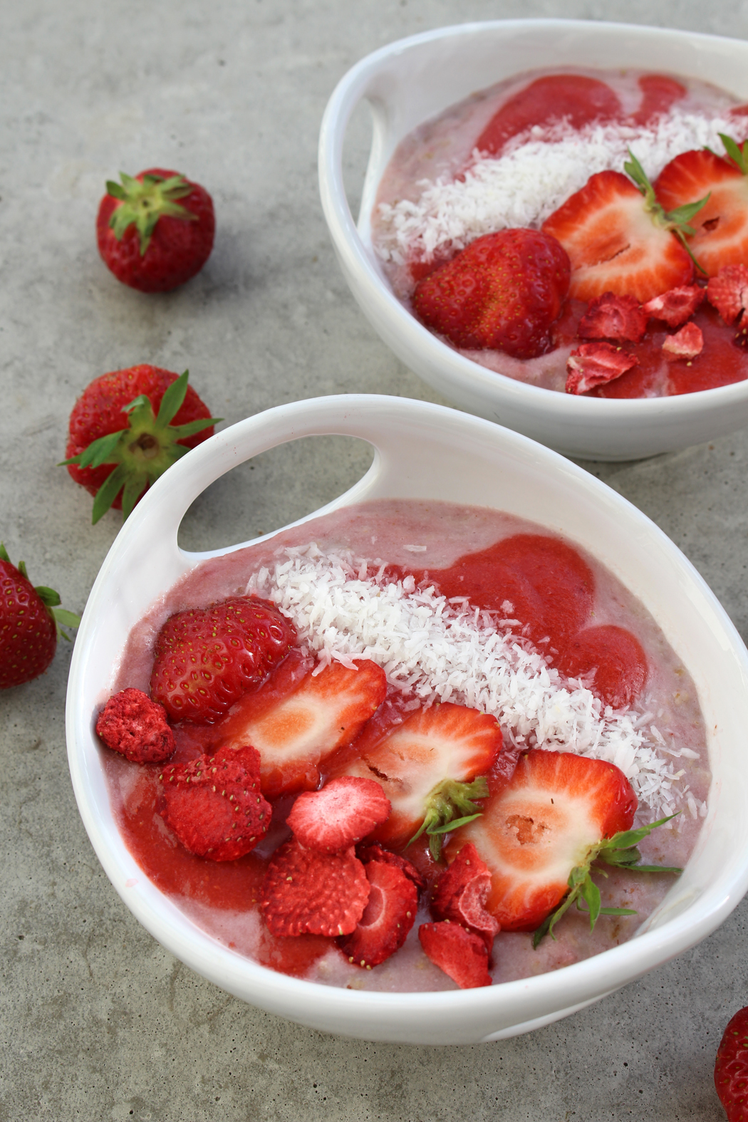 Erdbeer Kokos Porridge05