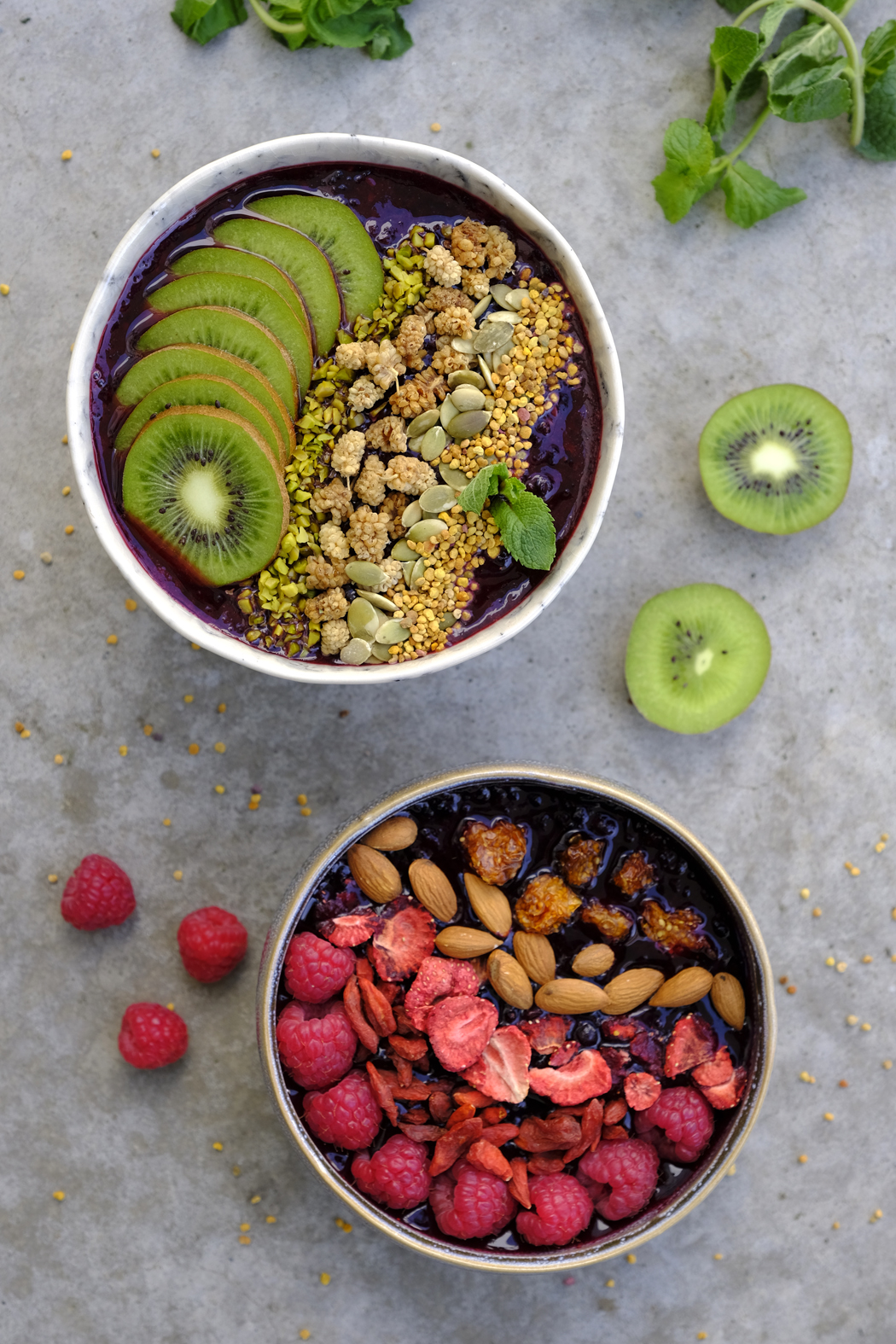 Grundrezept für ein Powerfrühstück: Açaí-Bowls | Projekt: Gesund leben