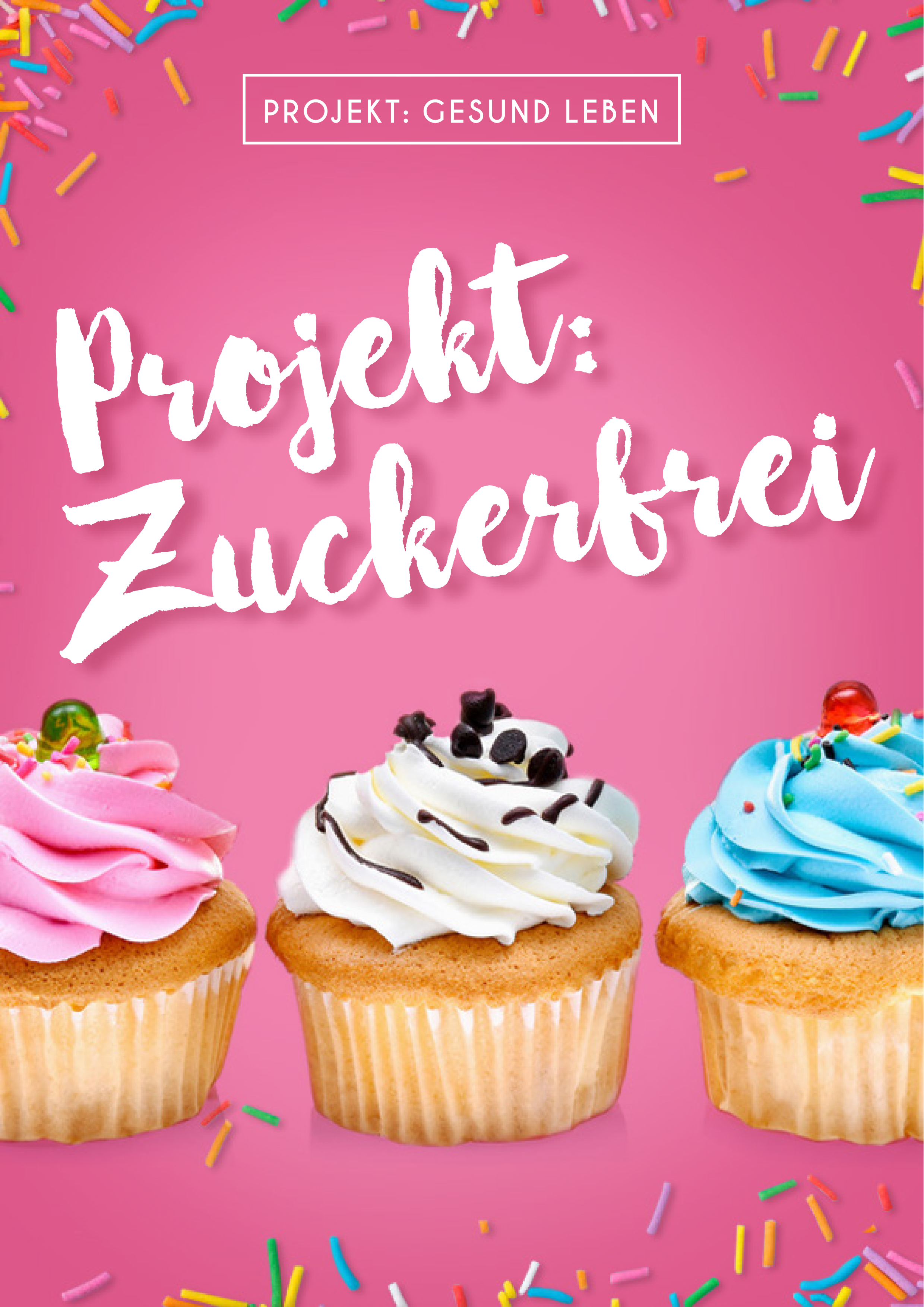 E Book Projekt Zuckerfrei Cover