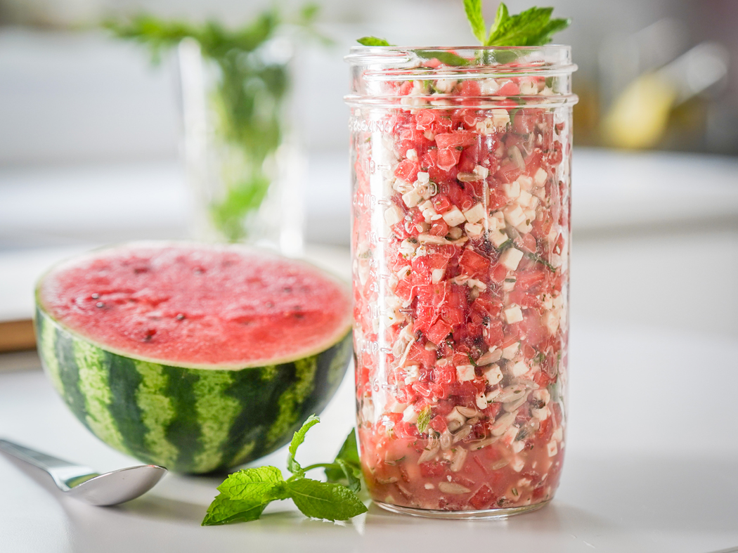 Wassermelonen Feta Salat01