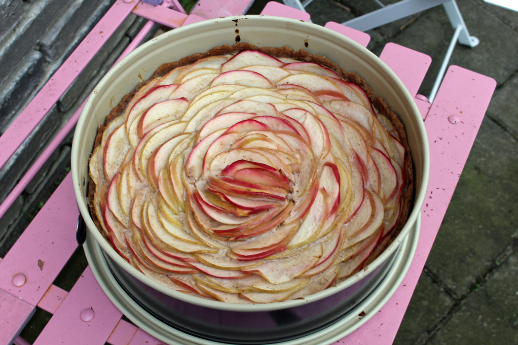 Apfelrosen Kuchen01