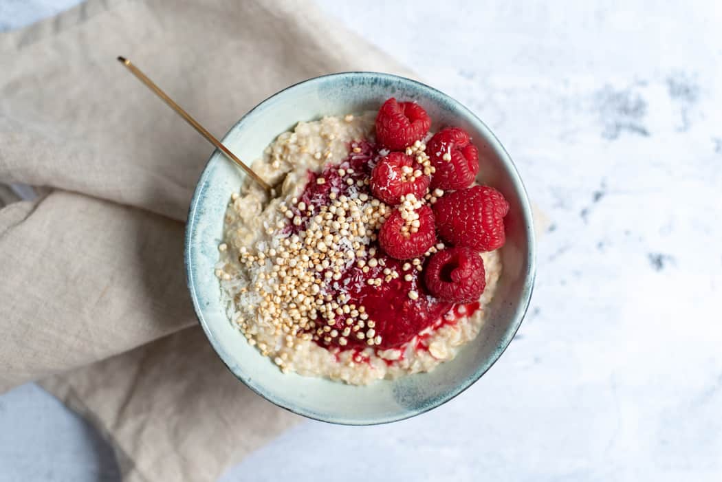 Zuckerfrei | 89 Himbeer Kokos Porridge01 5
